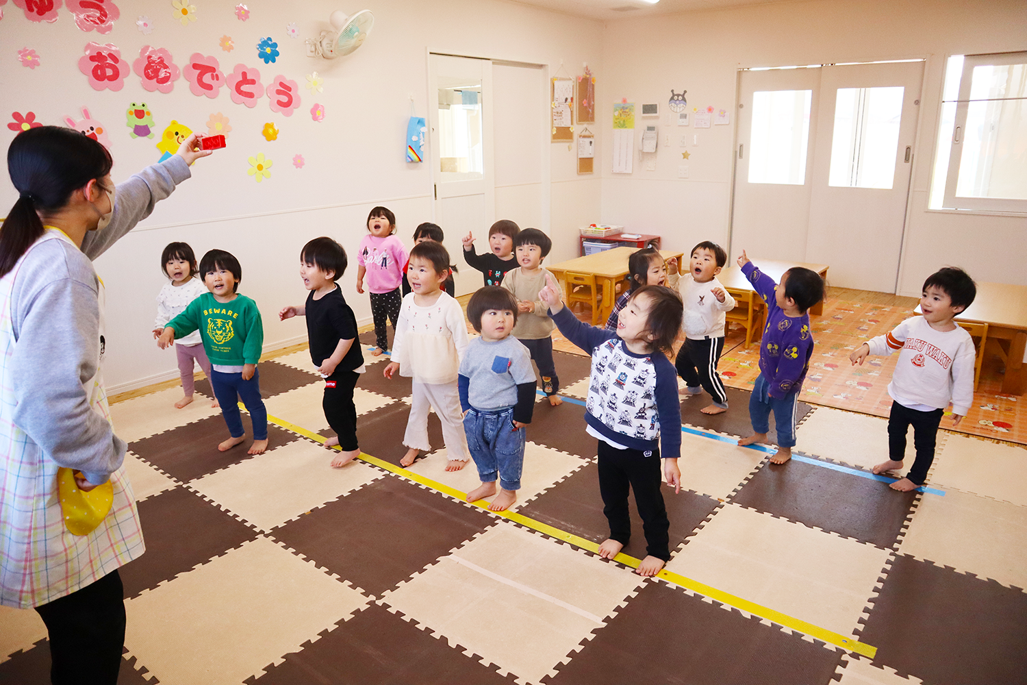 たんぽぽ保育園の様子